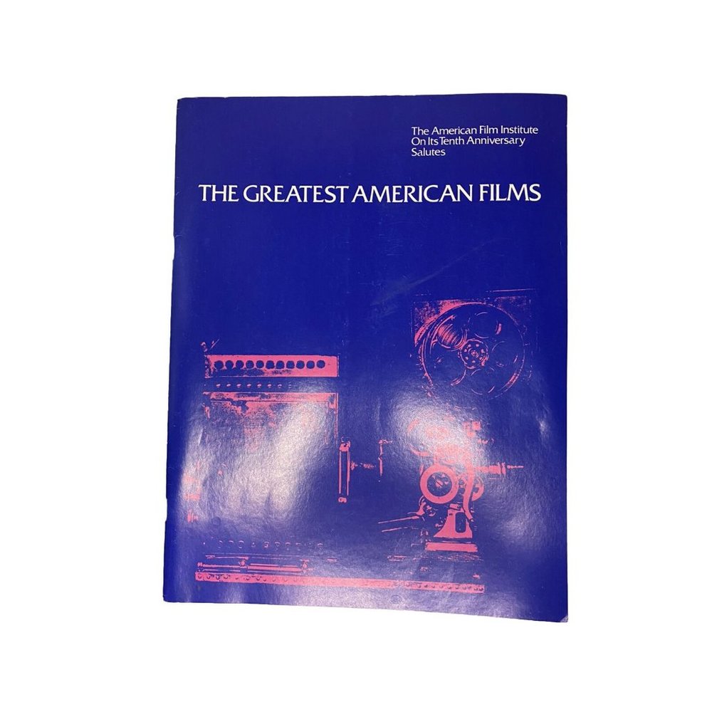 1977 American Film Institute 10th Anniversary Book Greatest American Films